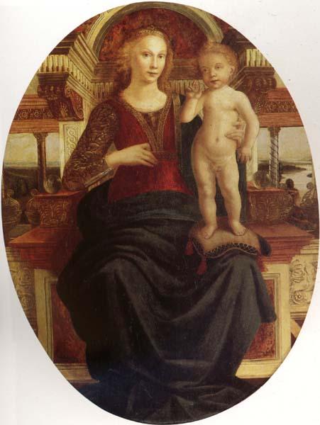 Pollaiuolo, Jacopo Madonna and Child oil painting picture